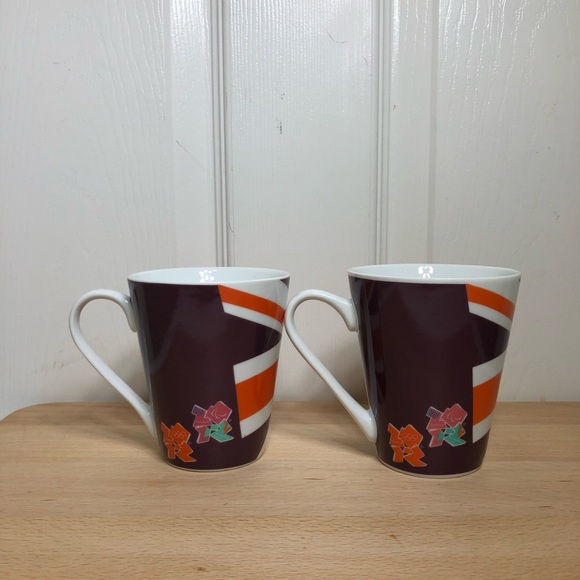Set Of 2 Vintage London 2012 Olympics Porcelain Mug By Johnson Brothers England - Picture 5 of 9